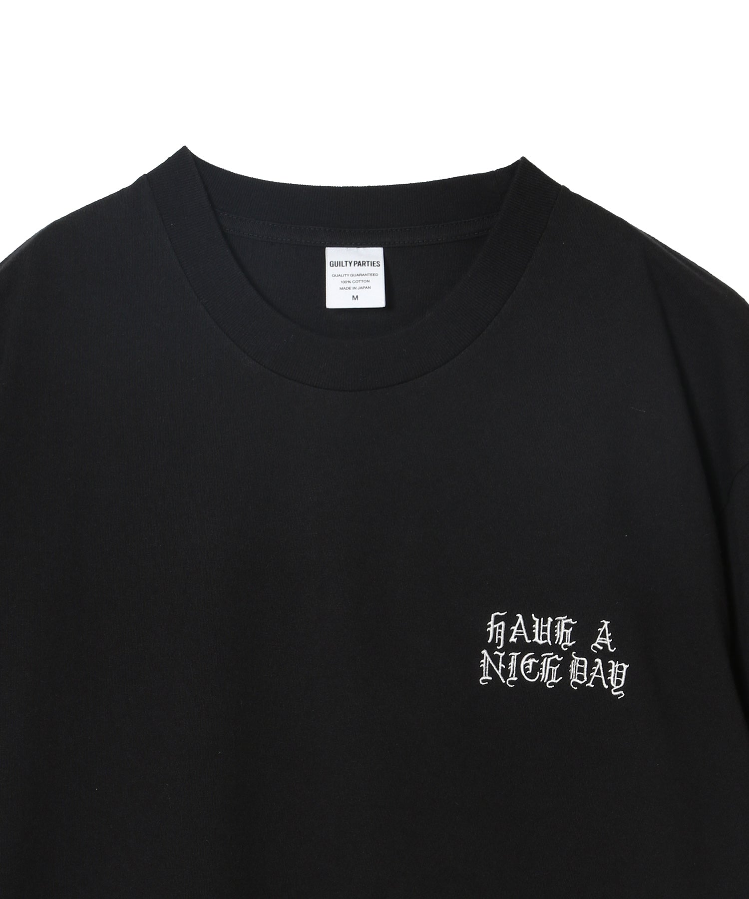 WASHED HEAVY WEIGHT LONG SLEEVE T-SHIRT - WACKO MARIA (ワコマリア