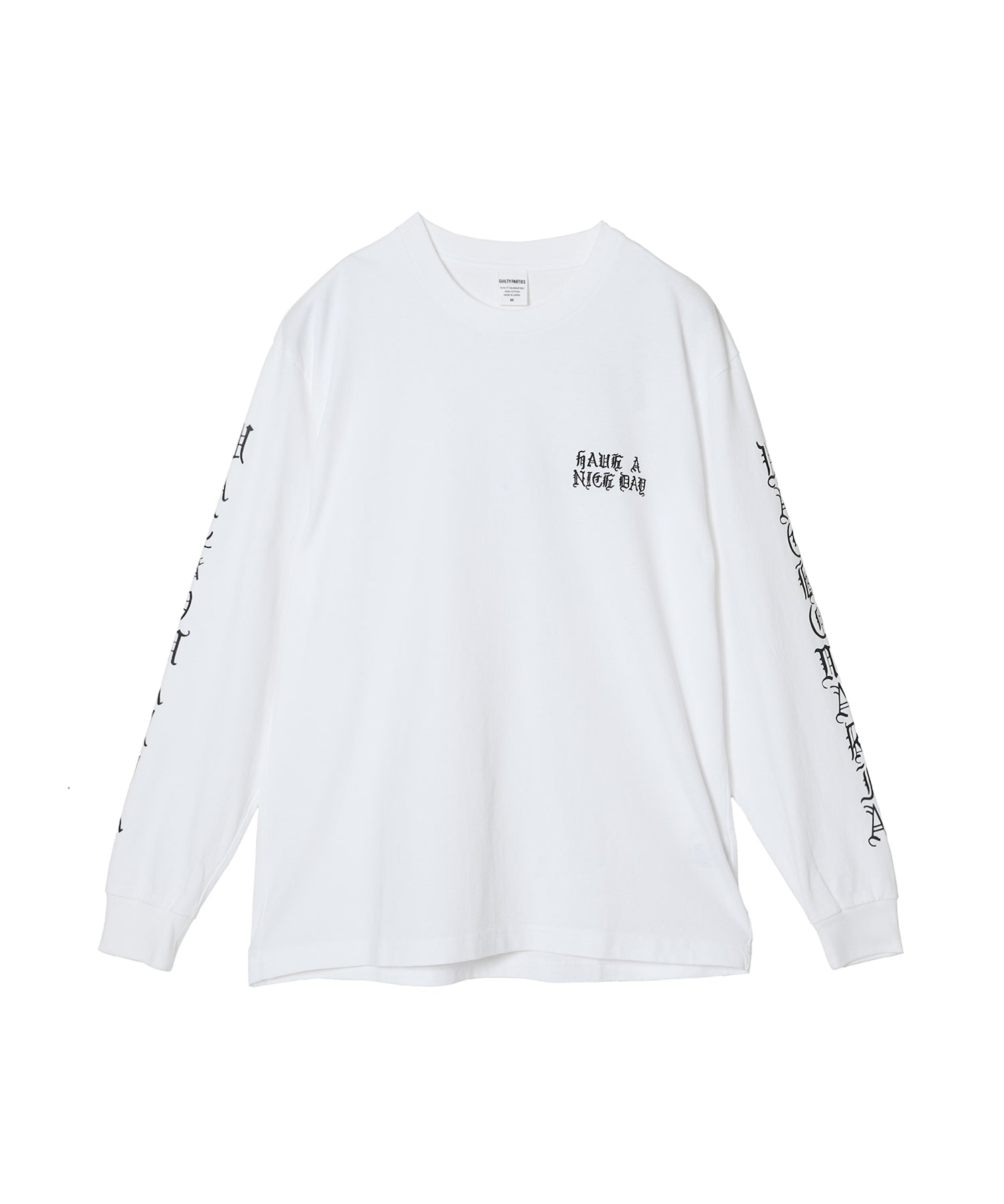 WASHED HEAVY WEIGHT LONG SLEEVE T-SHIRT - WACKO MARIA (ワコマリア