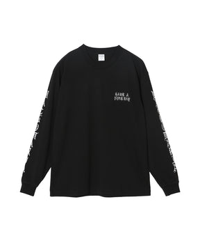 WASHED HEAVY WEIGHT LONG SLEEVE T-SHIRT - WACKO MARIA (ワコマリア