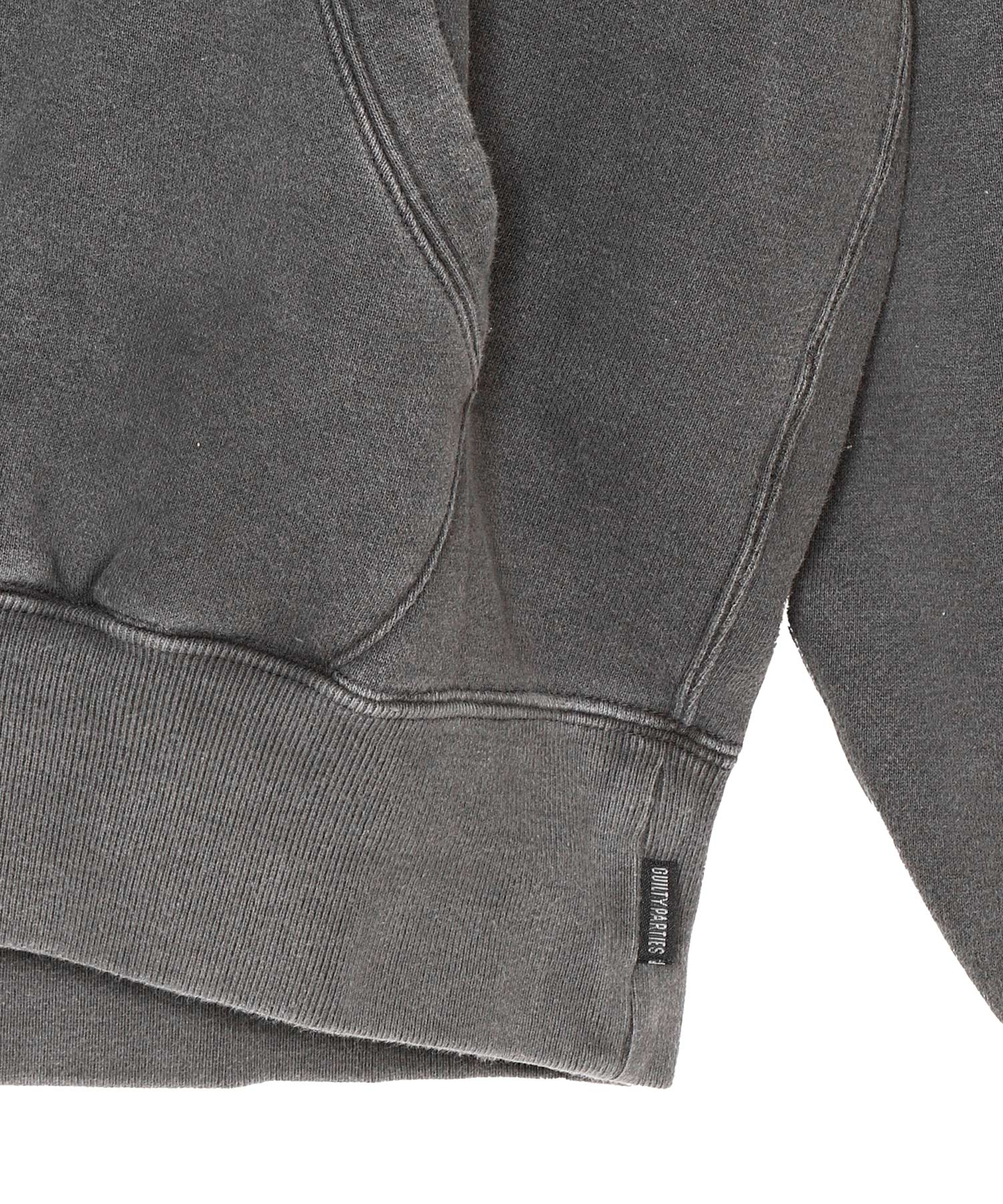 WASHED HEAVY WEIGHT HOODED SWEAT SHIRT