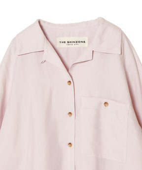 OPEN COLLAR SHIRT - THE SHINZONE (ザ シンゾーン) - tops (トップス