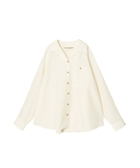 OPEN COLLAR SHIRT