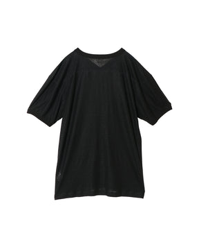 LINEN FOOTBALL TEE