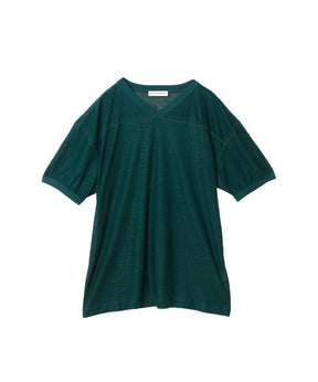 LINEN FOOTBALL TEE