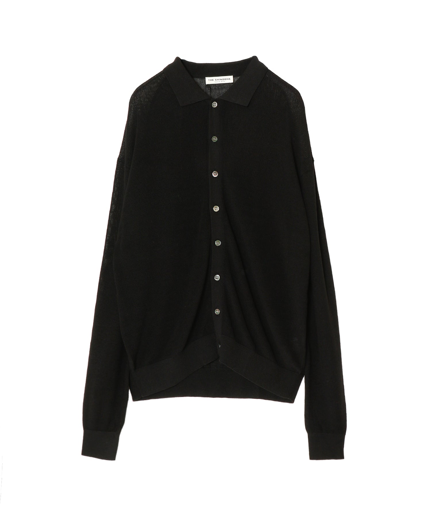 POLO KNIT CARDIGAN - THE SHINZONE (ザ シンゾーン) - tops (トップス