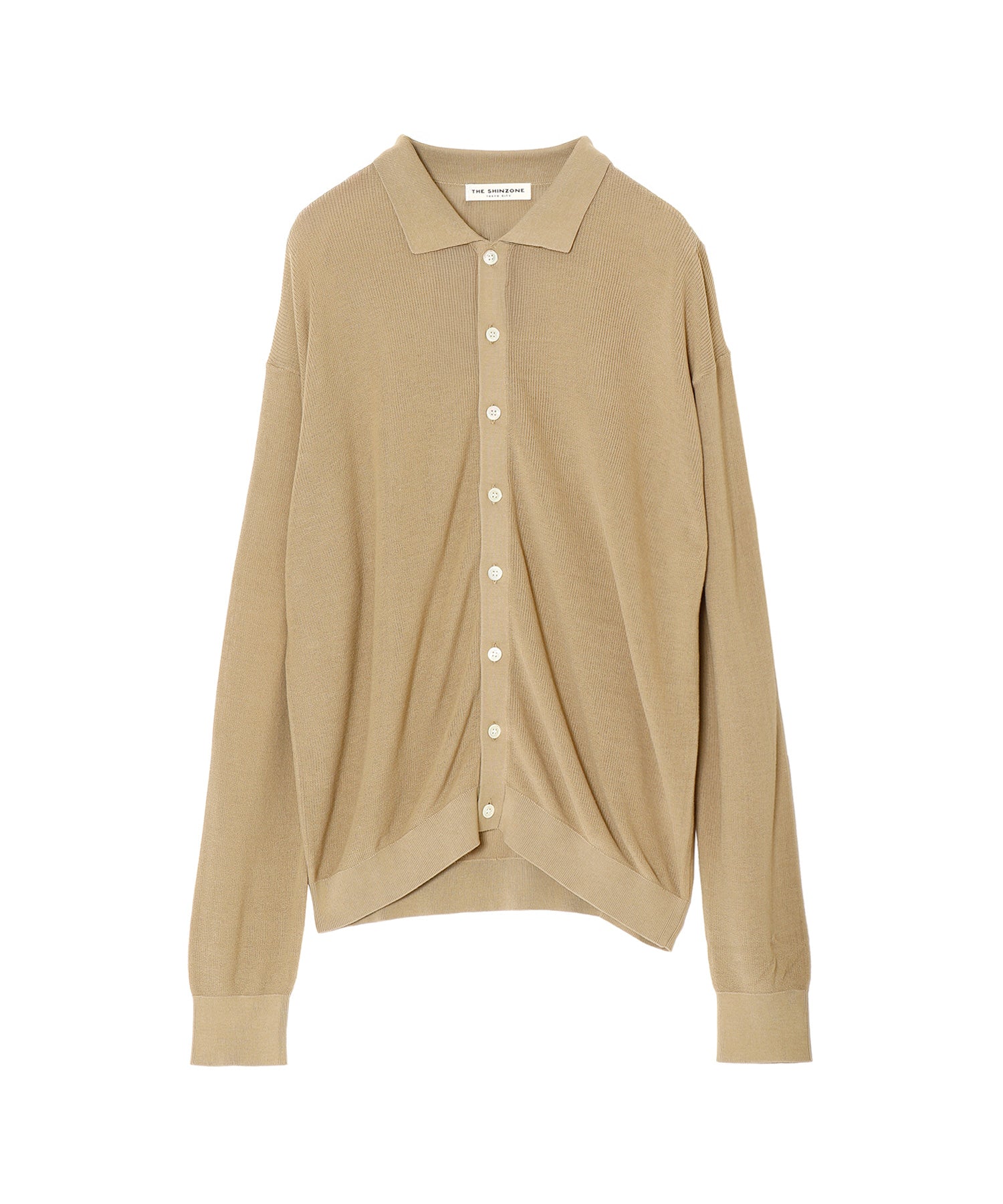 POLO KNIT CARDIGAN - THE SHINZONE (ザ シンゾーン) - tops (トップス