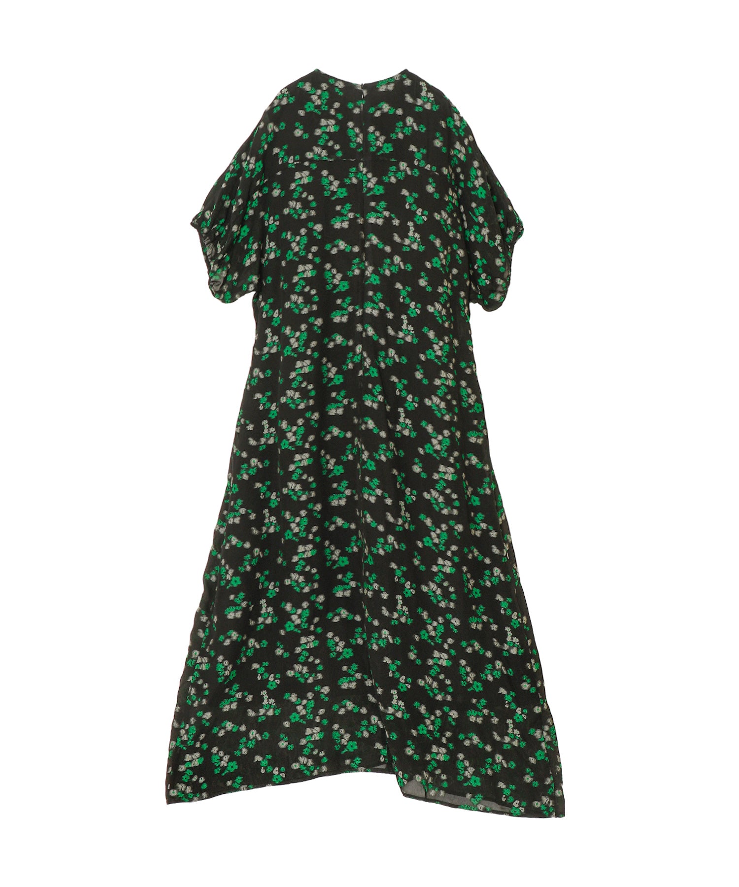 FLORAL JACQUARD DRESS