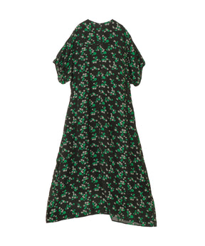 FLORAL JACQUARD DRESS