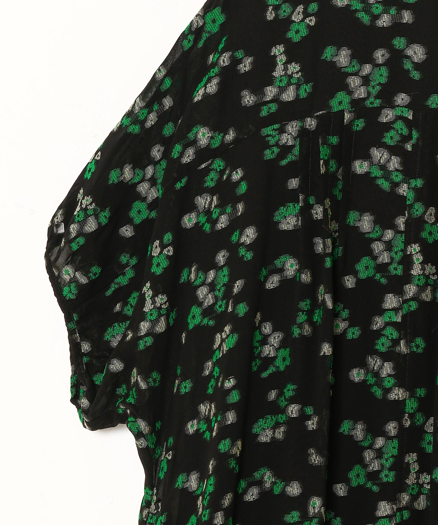 FLORAL JACQUARD DRESS