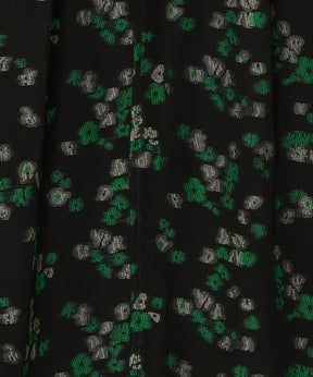 FLORAL JACQUARD DRESS
