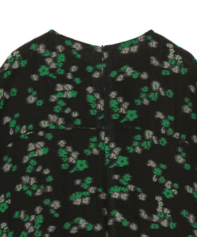FLORAL JACQUARD DRESS
