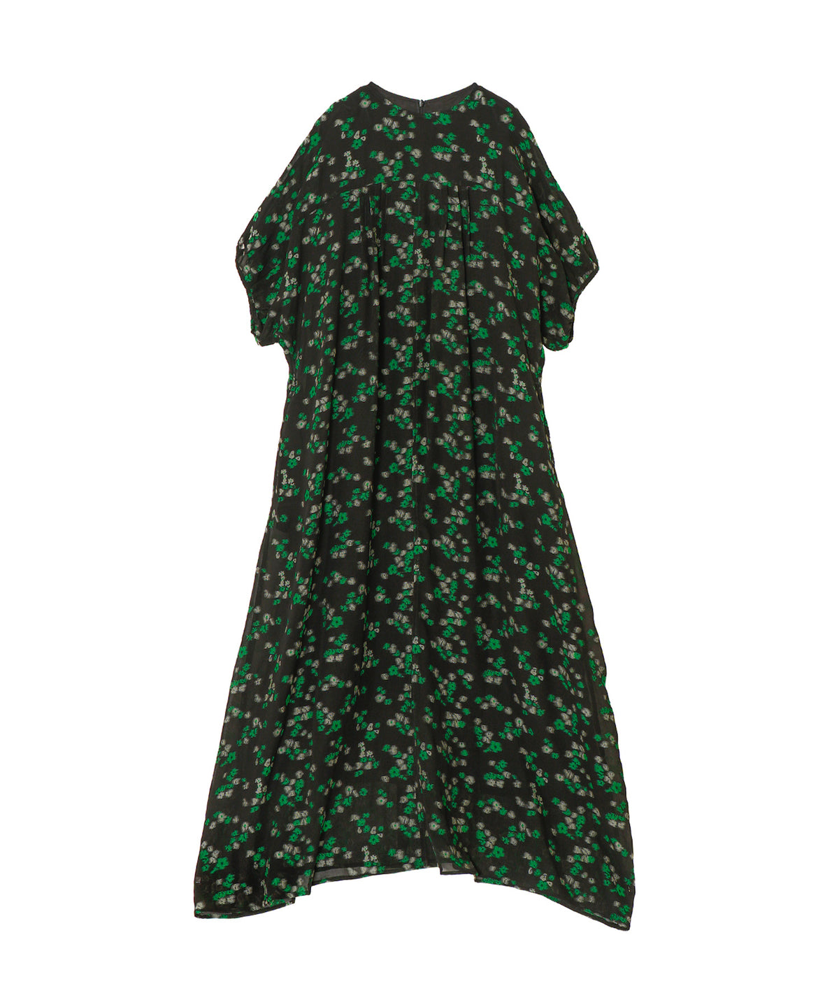 FLORAL JACQUARD DRESS