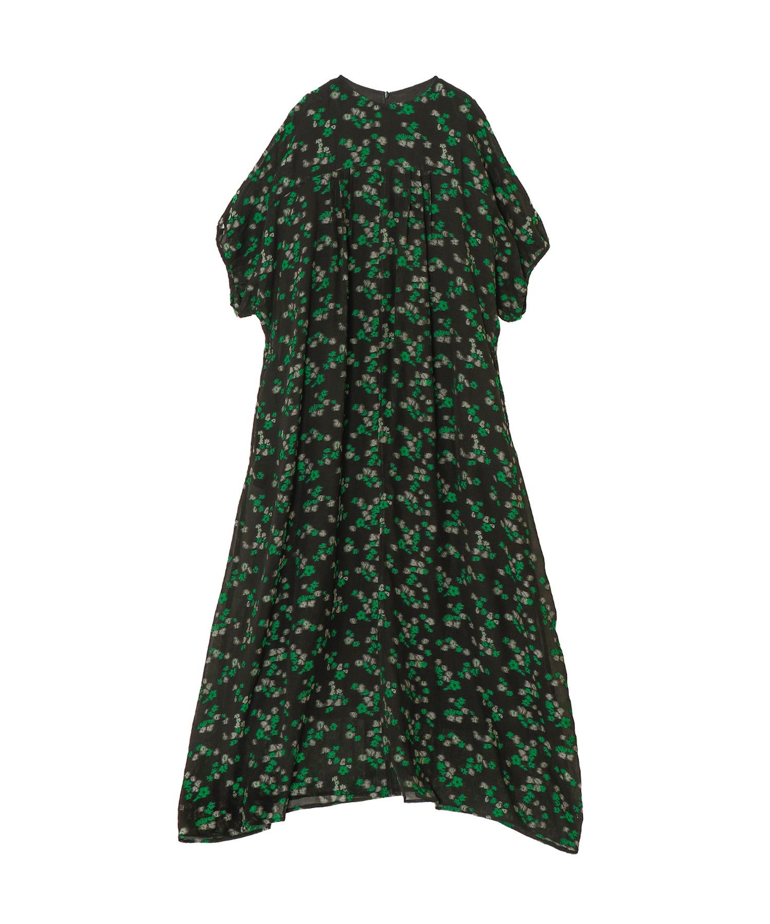 FLORAL JACQUARD DRESS