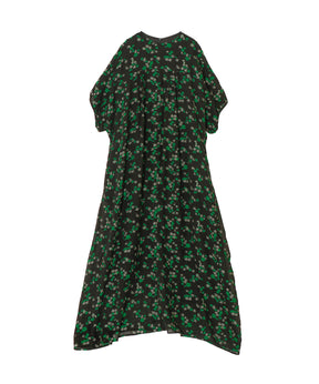 FLORAL JACQUARD DRESS