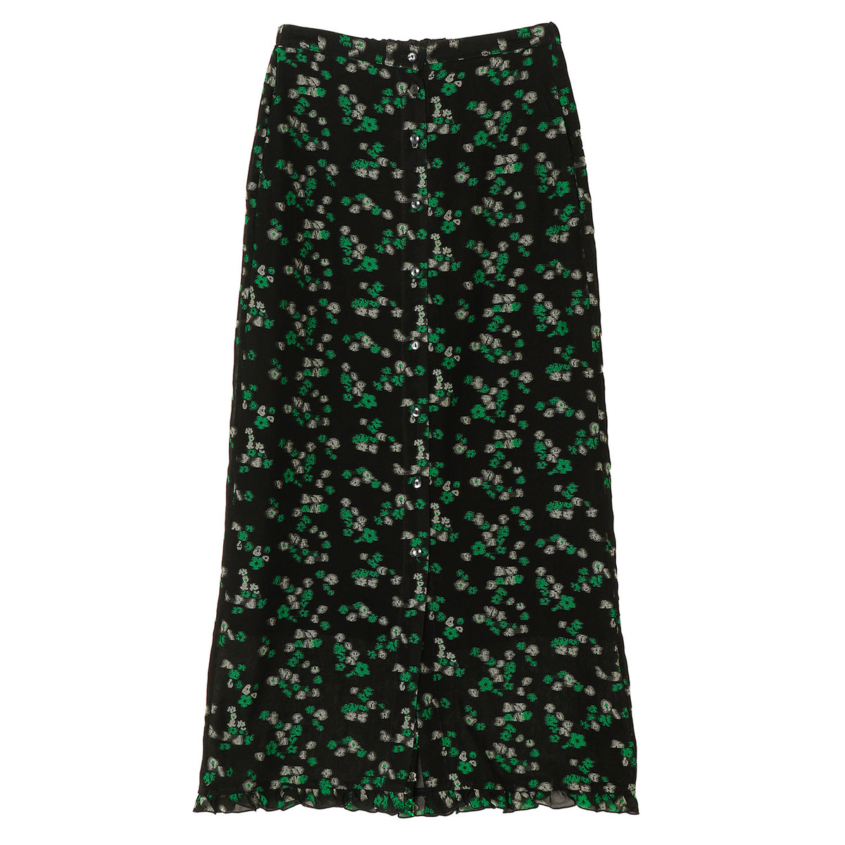 FLORAL JACQUARD SKIRT - THE SHINZONE (ザ シンゾーン) - bottom