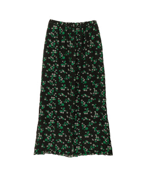 FLORAL JACQUARD SKIRT