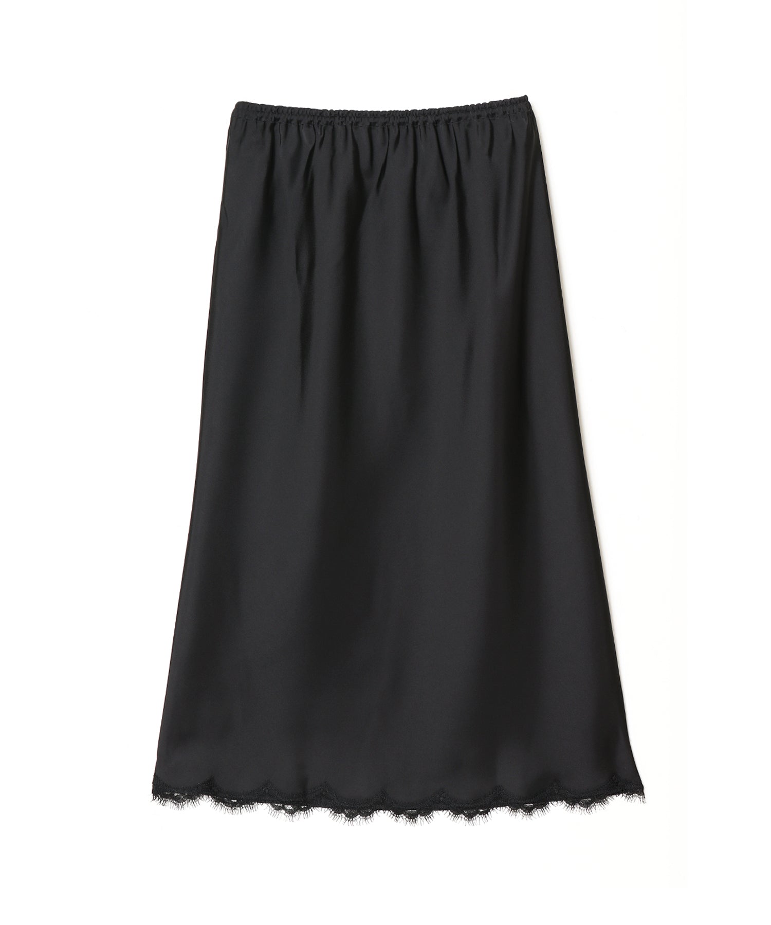 SATIN LEAVERS LACE SKIRT - THE SHINZONE (ザ シンゾーン) - bottom