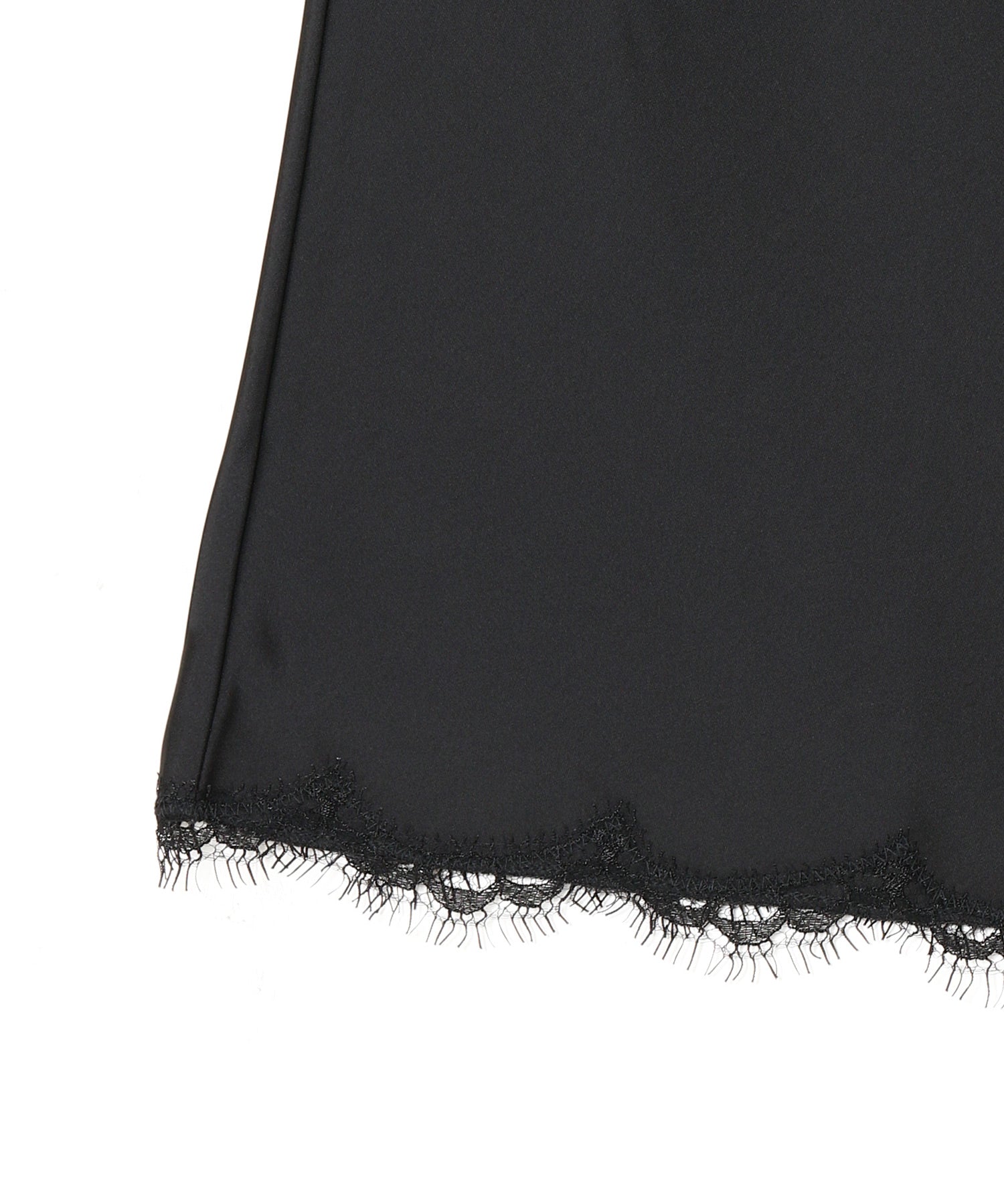 SATIN LEAVERS LACE SKIRT