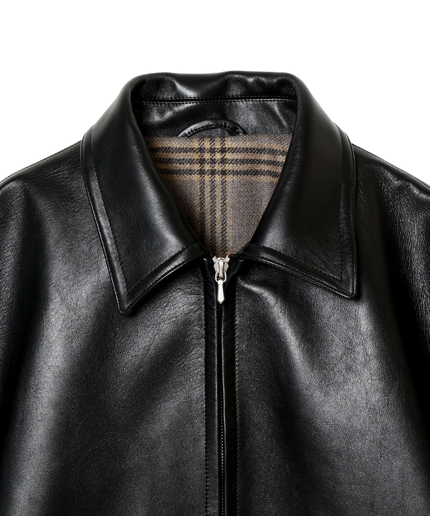 Leather French Riders Jacket