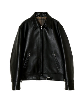 Leather French Riders Jacket