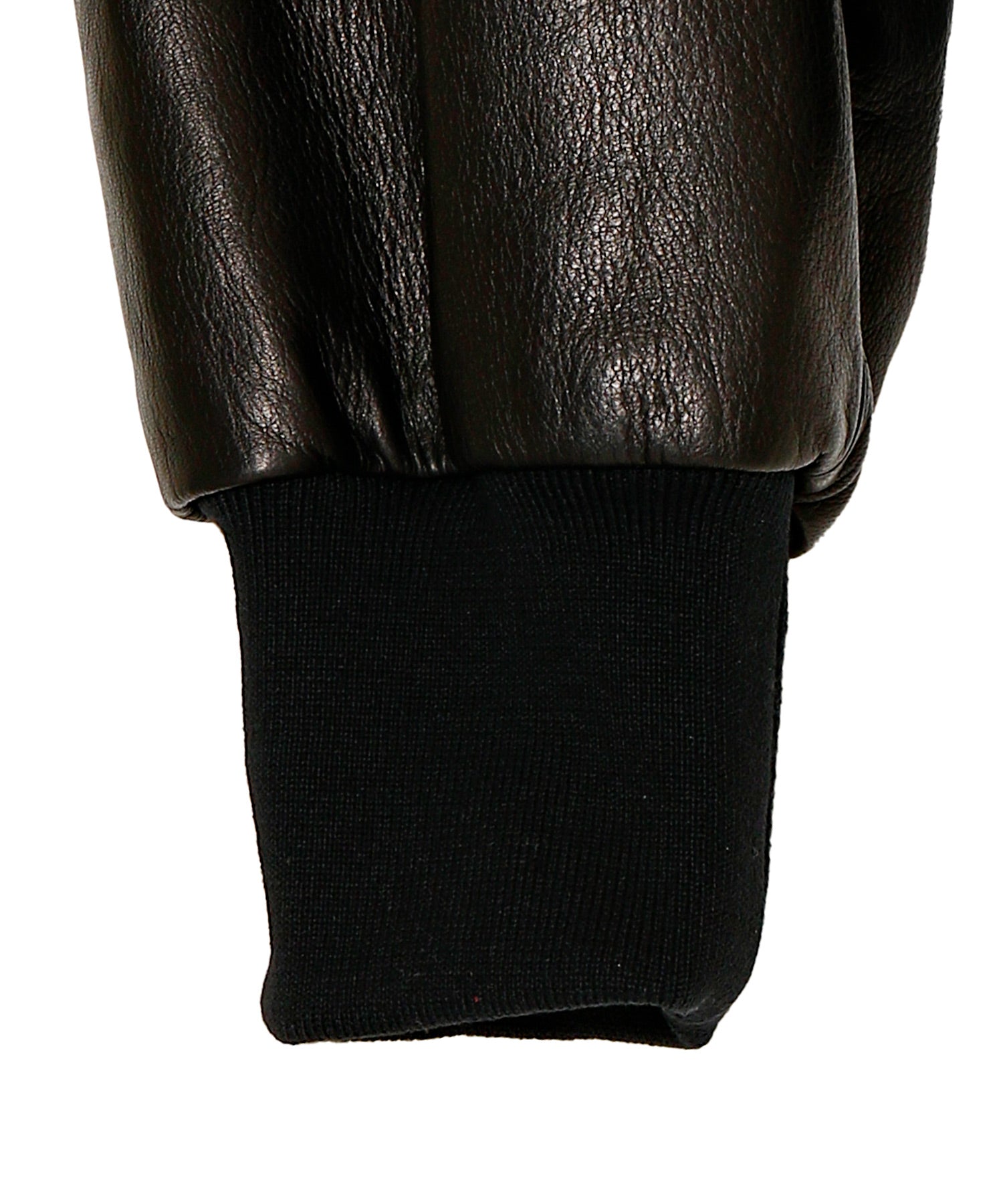 Leather Harrington Jacket