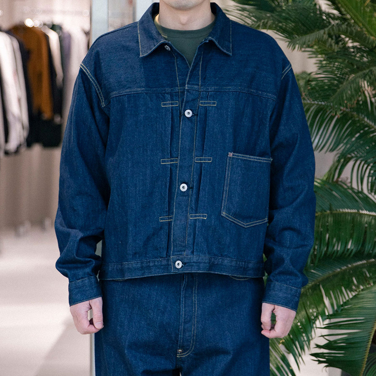 No.213 Denim Jacket - A.PRESSE (アプレッセ) - outer (アウター