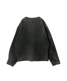 Vintage Black Denim Engineer Jacket