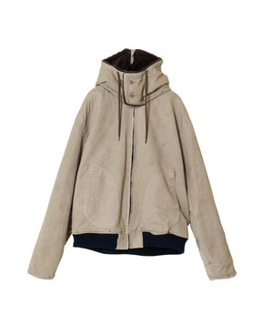 Vintage WW2 US Navy Deck Hooded Jacket