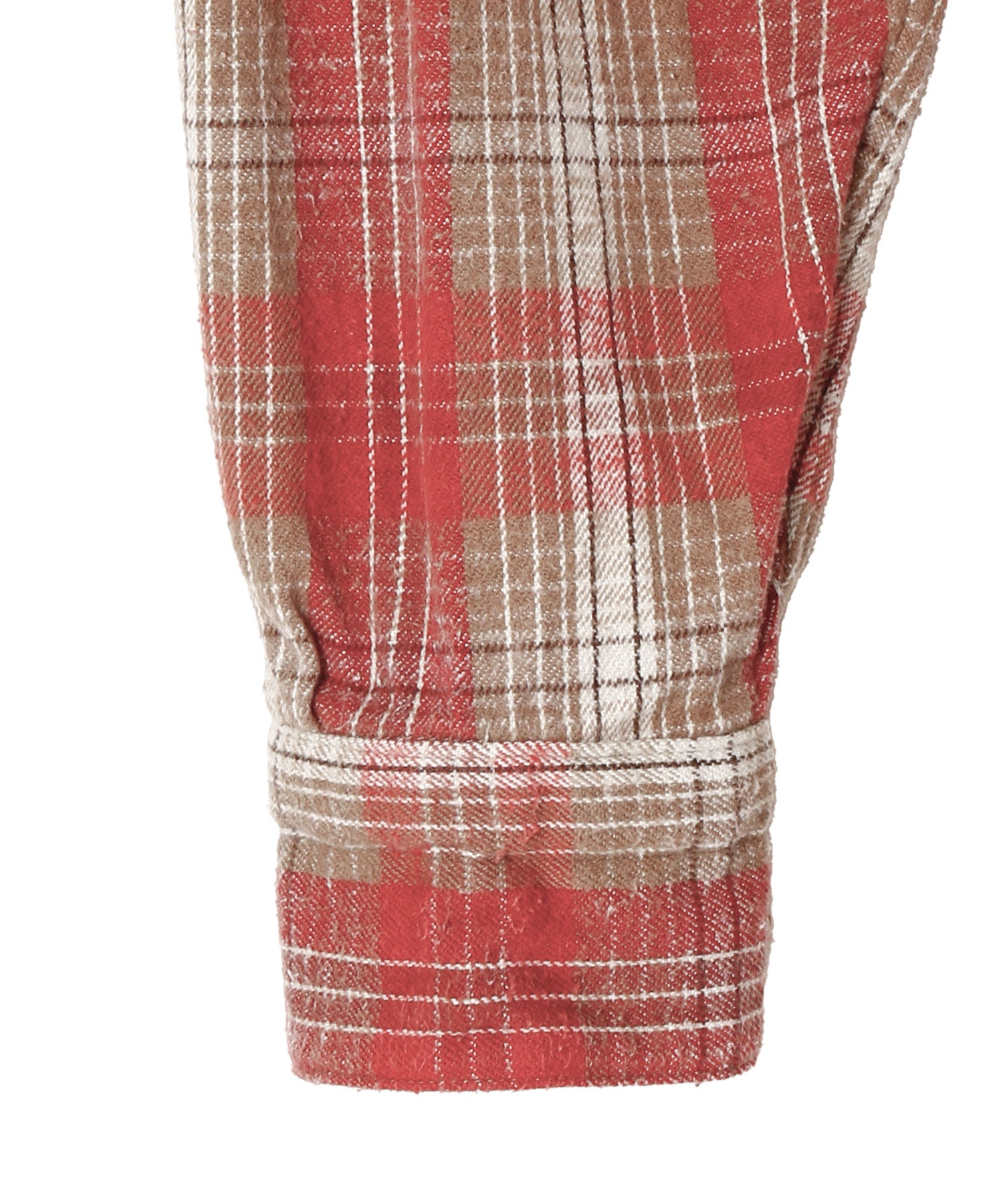 Vintage Cotton Silk Nep Twill Check Shirt