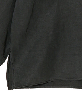 Vintage Silk Linen Open Collar Shirt