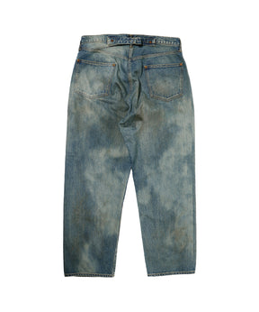 No.37 Washed Wide Denim Pants