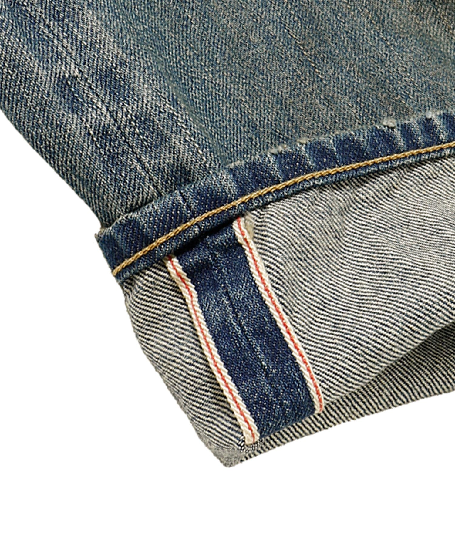 No.37 Washed Wide Denim Pants