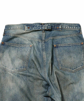 No.37 Washed Wide Denim Pants