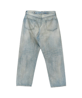 No.37 Washed Wide Denim Pants