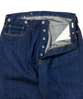 No.22 Washed Wide Denim Pants