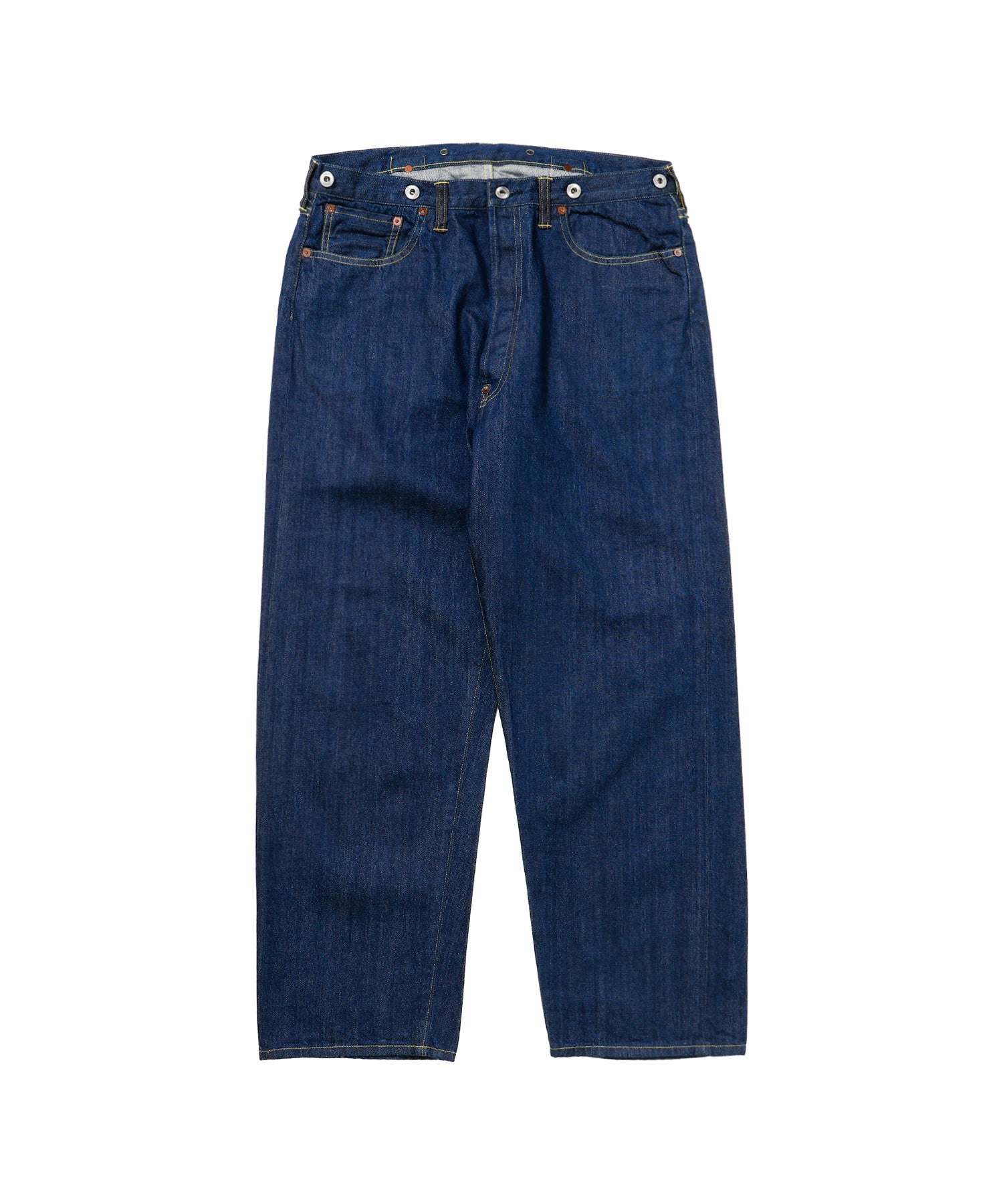 No.22 Washed Wide Denim Pants