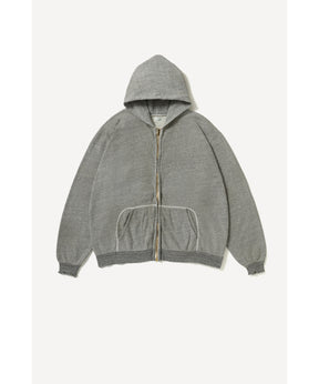 Vintage Light Weight Zip Sweat Hoodie