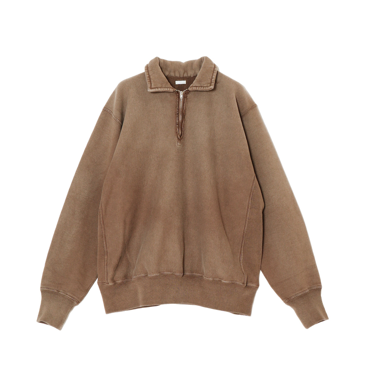 Vintage Half Zip Sweatshirt - A.PRESSE (アプレッセ) - tops