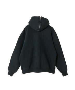 Vintage Sailor Hood Half Zip Sweatshirt