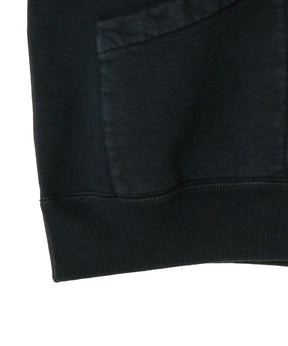 Vintage Sailor Hood Half Zip Sweatshirt