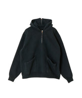 Vintage Sailor Hood Half Zip Sweatshirt