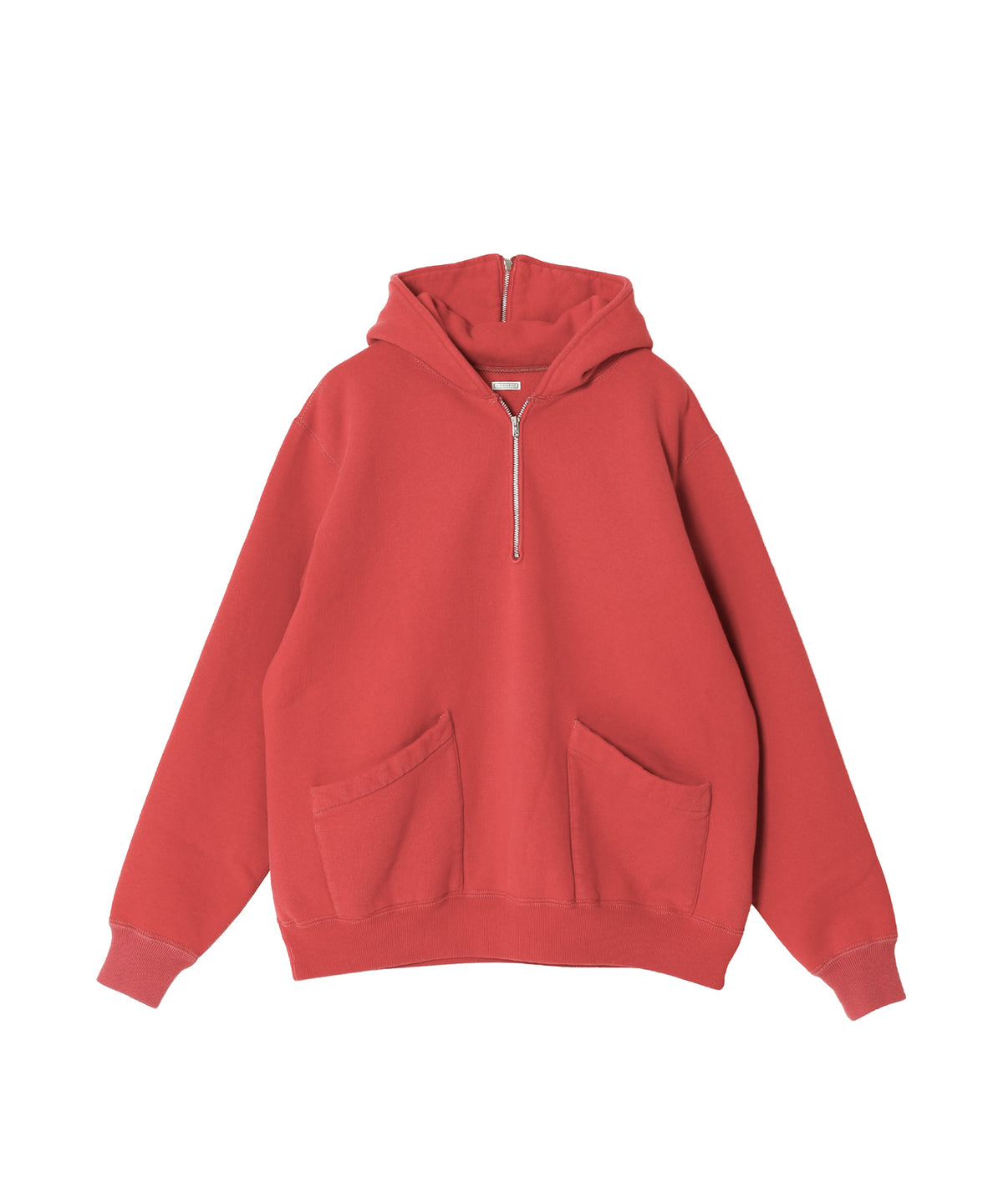 Vintage Sailor Hood Half Zip Sweatshirt