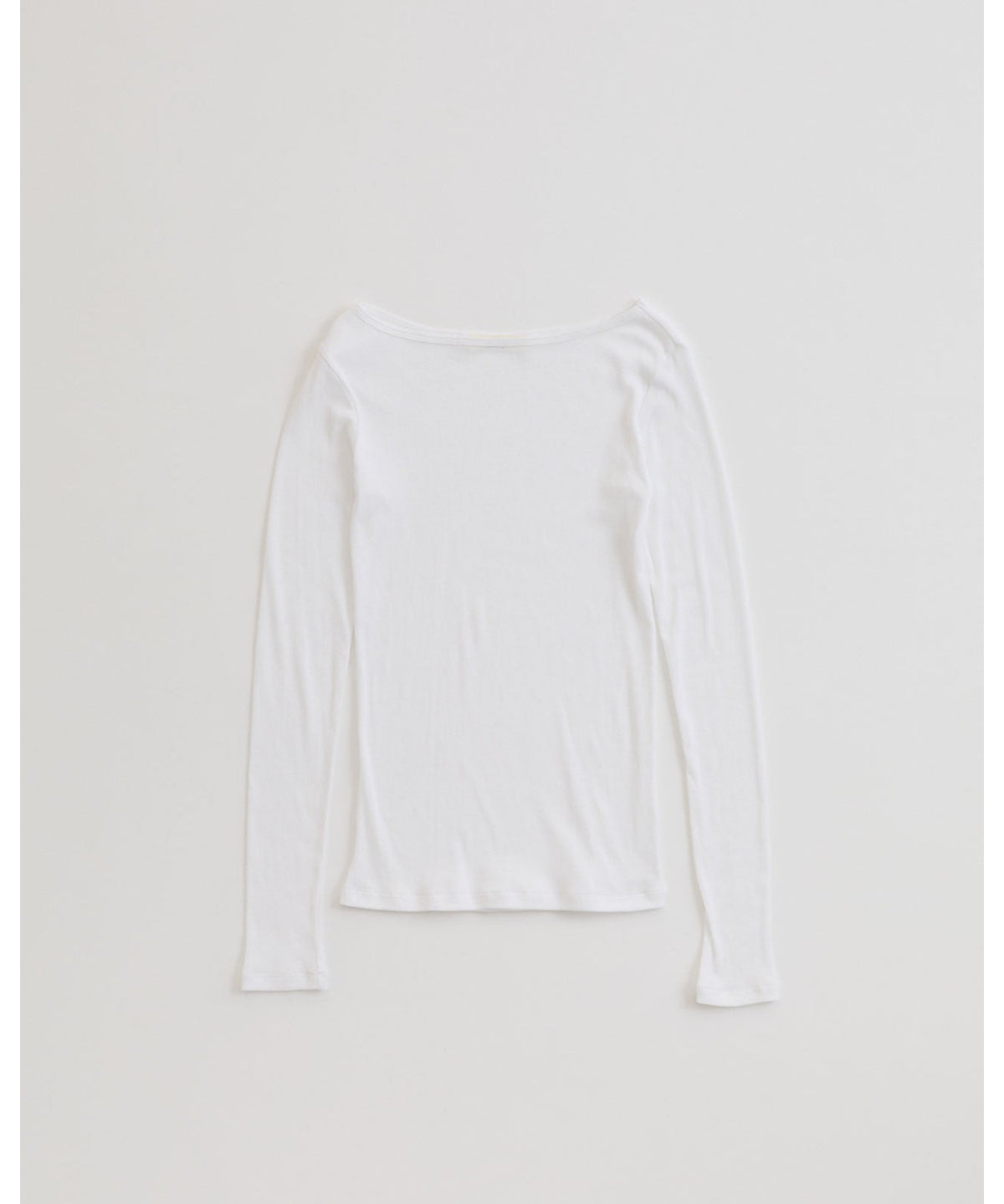 SHEER RIB LONG SLEEVE TEE