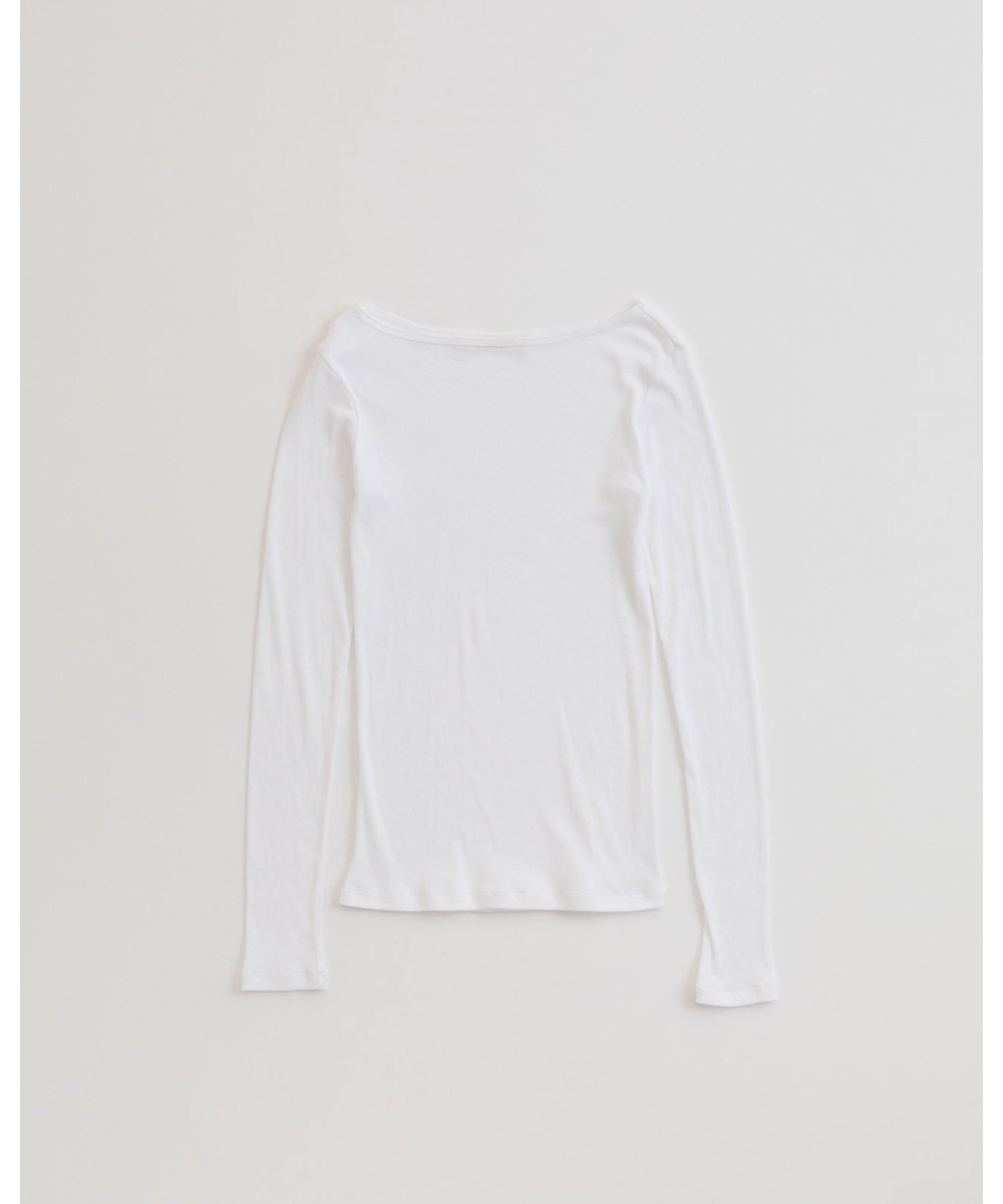 SHEER RIB LONG SLEEVE TEE