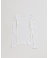SHEER RIB LONG SLEEVE TEE