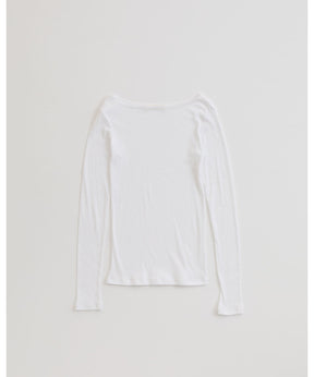 SHEER RIB LONG SLEEVE TEE