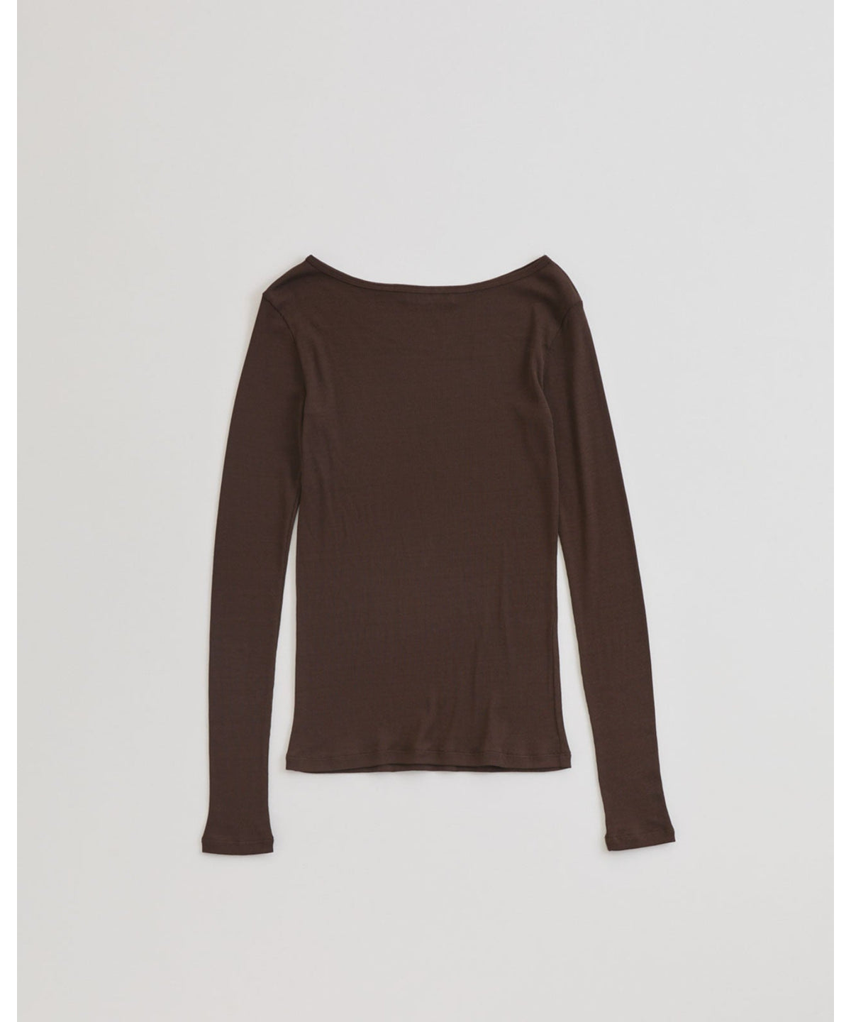 SHEER RIB LONG SLEEVE TEE
