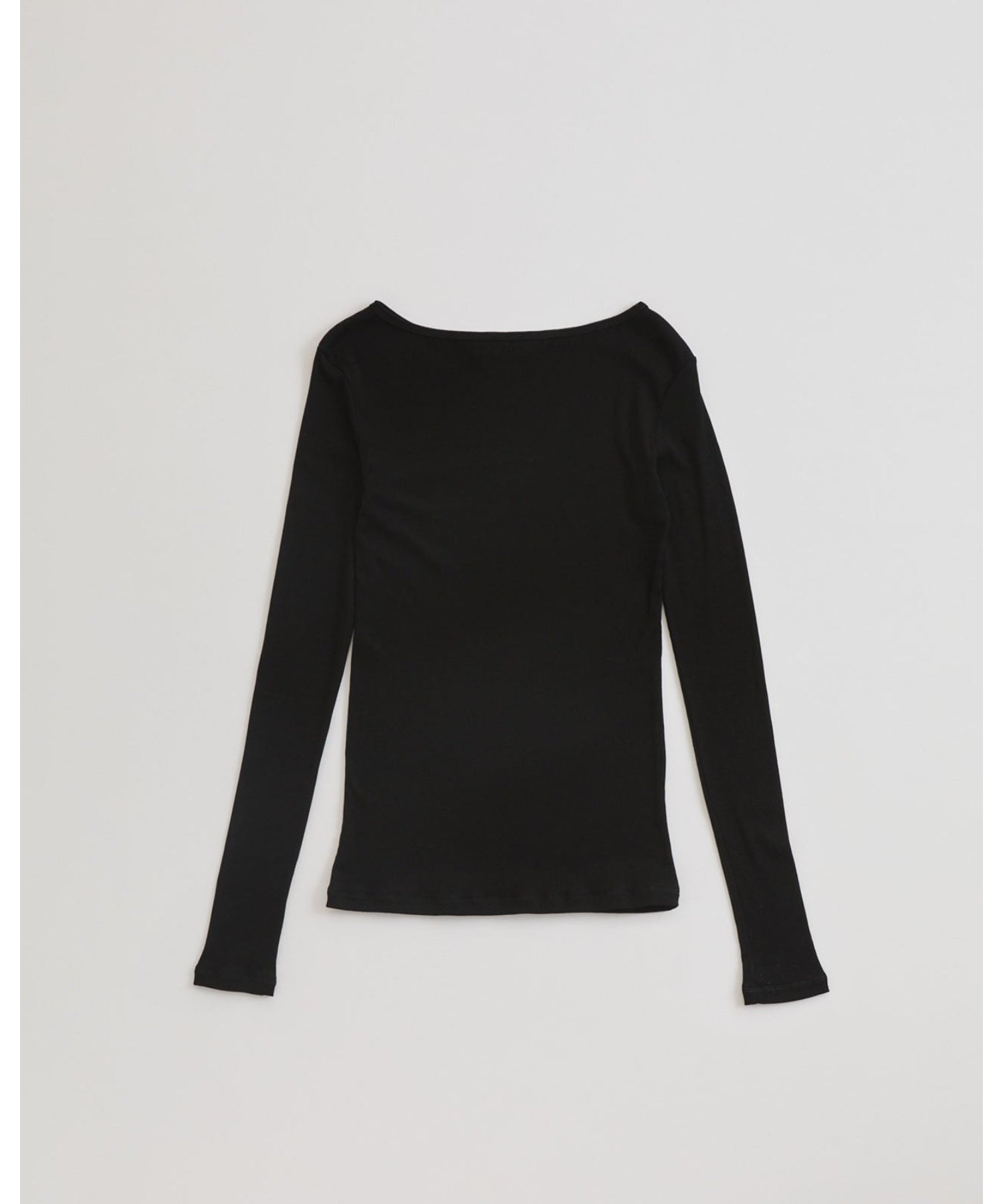 SHEER RIB LONG SLEEVE TEE