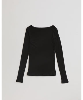 SHEER RIB LONG SLEEVE TEE