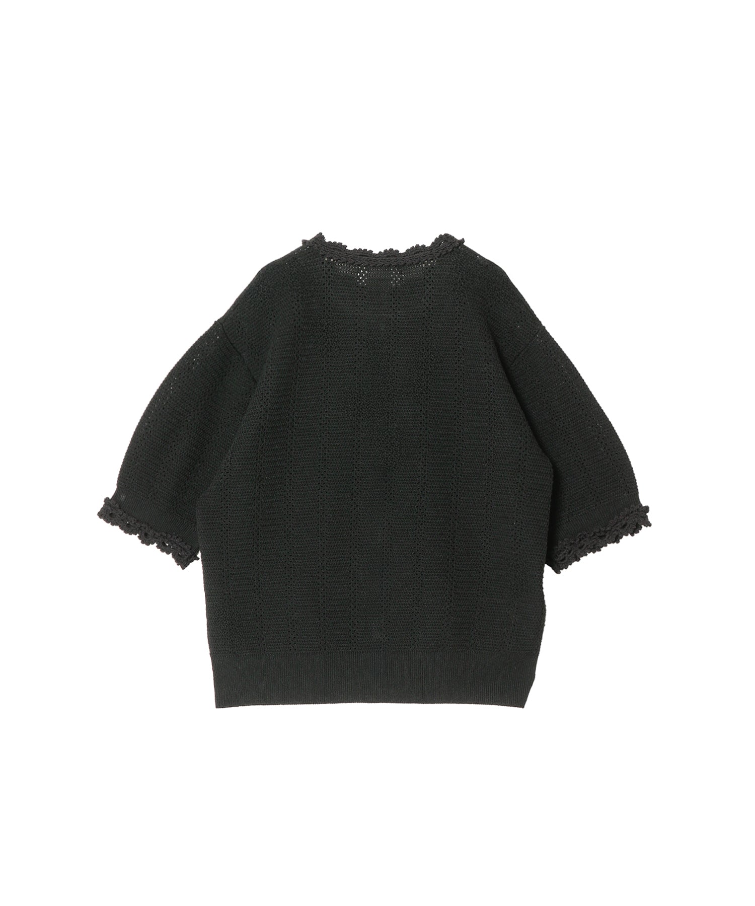 MESH LACE KNIT CARDIGAN - THE SHINZONE (ザ シンゾーン) - tops